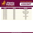 thumbnail image 2 of Metrix Premium Chassis Parts - Front Right Lower Forward Control Arm w Ball Joint & Bushing Assembly Fits 14-16 BMW 520i (Mexico), 14-16 535d, 13-19 640i Gran, 650i Gran, RK641510, Made in Europe, 2 of 6