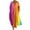Orange, variant on hcuribad Summer Floral Dress,2024 Hot Selling Women's Loose V Neck Fashion Senior Long Sleeve Printed V Neck Dress,Maxi Dress,Sun Dresses Women,Beach Dresses Hot Pink L