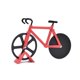 thumbnail image 4 of leyfeng Cortador de pizza de acero inoxidable Forma de bicicleta de dos ruedas Cuchillo de corte de pizza Herramienta de pizza Cortador de pizza blanco, 4 of 8