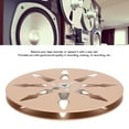 thumbnail image 4 of 1/4 Empty Tape Reel, 8 Hole Sound Tape Empty Reel Rustproof  for Rewinding Black,Gold,Silver, 4 of 7