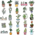 thumbnail image 4 of 50 Uds. Calcomanías coloridas pegatinas de árboles y plantas pegatinas impermeables para matraz portátil botella de agua pegatinas de vinilo estéticas bonitas, 4 of 5