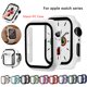 thumbnail image 2 of Vidrio templado + funda para Apple Watch Series 8/7/6/5/4/3/2/1/SE 38mm 40 41mm 42 44mm 45mm Protector de pantalla Marco de parachoques para IWatch Tan Jianjun unisex, 2 of 2