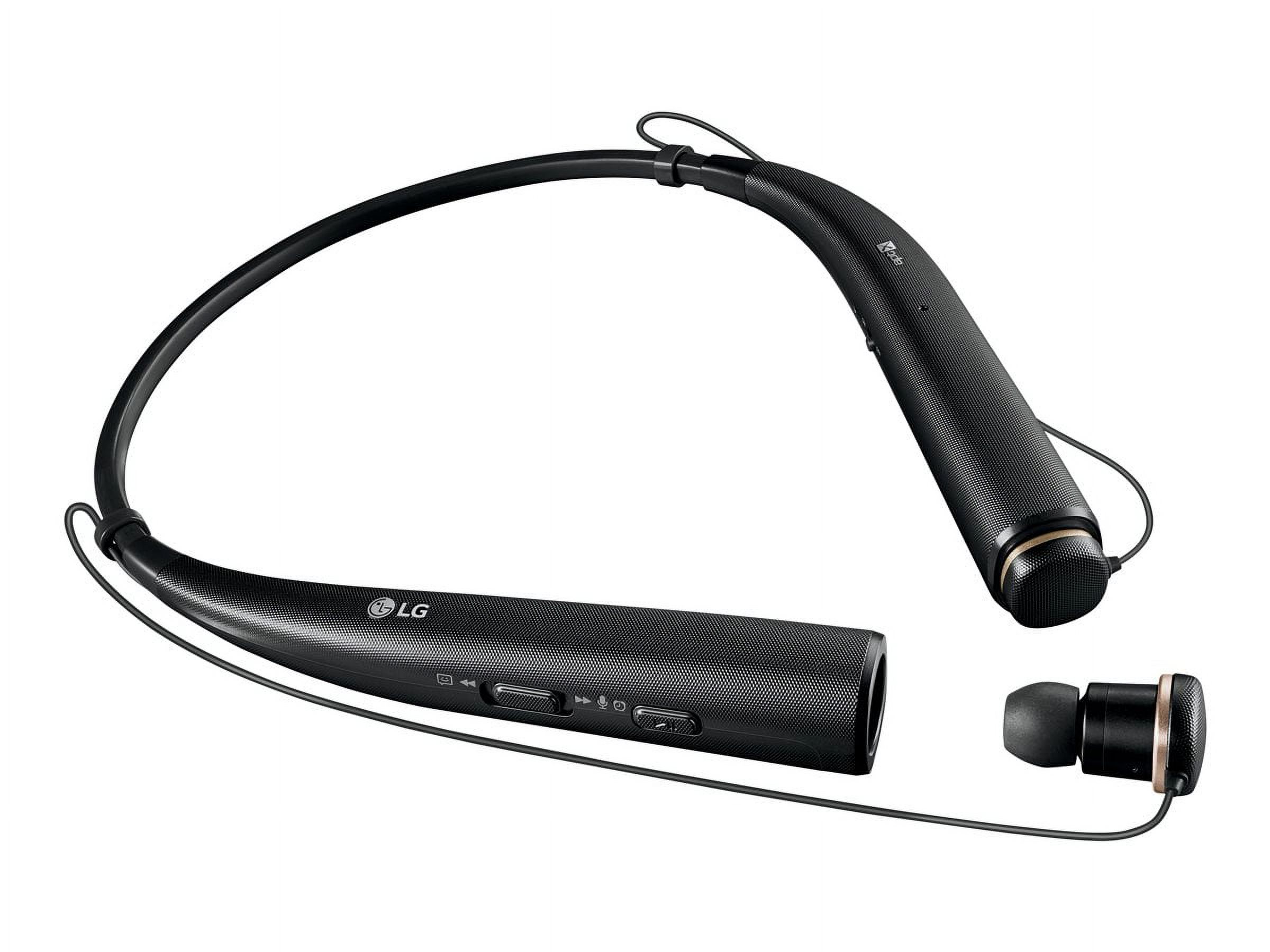 LG Tone Pro HBS-780 Premium Wireless Stereo Neckband Bluetooth Headset - Black - image 3 of 8