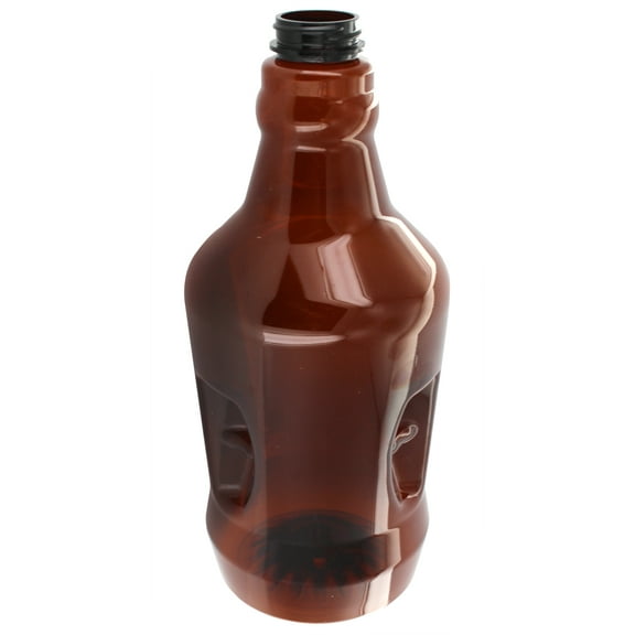 64 oz Amber Growler PET plastic - lid not included