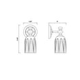 thumbnail image 5 of 1 Light Wall Sconce, 5 of 5