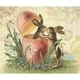 thumbnail image 2 of CafePress - Vintage French Easter Bunnies In Egg Throw Blanket - Soft Fleece Throw Blanket, 50"x60" for All Ages, 2 of 2