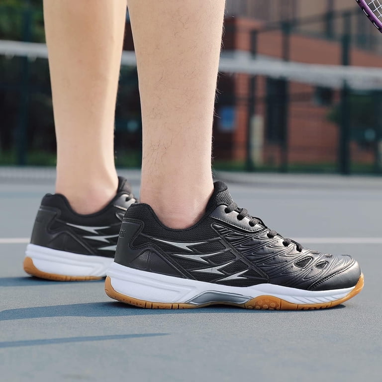 Chaussures De Badminton Hommes - Maille Respirante, Semelle Antidérapante - Pour Tennis, Pickleball, Marche & Sport