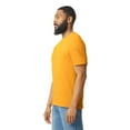 thumbnail image 4 of Gildan Men's Softstyle Crew T-Shirt, 100% Ring-Spun Cotton, Modern Classic fit Tee, Gold L, 4 of 5
