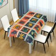 thumbnail image 4 of Yayeee Tablecloths 54" x 54" Rectangle Wrinkle Resistant Party Table Cover, Jungle Stamp, 4 of 8