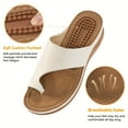 FLTHDD Women‘s Arch Support Slide Sandals With Massage Granules Non