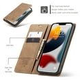 thumbnail image 2 of Dteck Case for Apple iPhone 13 Pro Max 6.1-inch,Retro Shockproof Wallet Phone Case Kickstand Credit Card Slot Premium Protective PU Leather Flip Magnetic Cover,Brown, 2 of 8