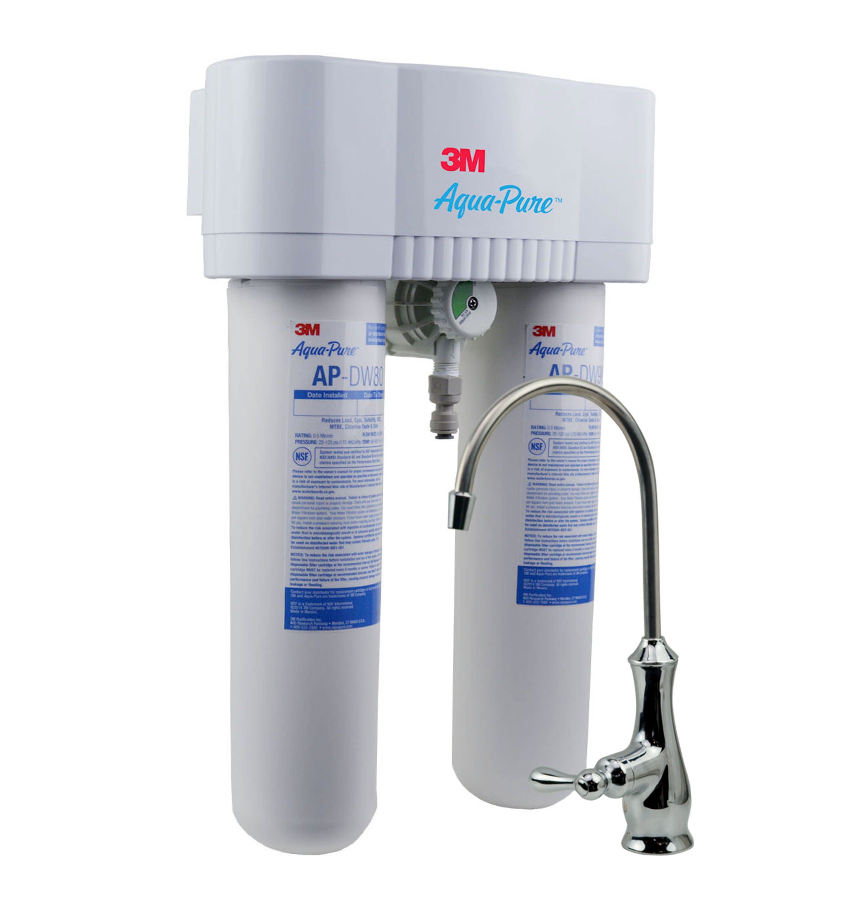 3M Aqua-Pure Under Sink Faucet Water Filter System AP-DWS1000 - Walmart.com