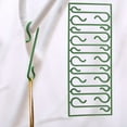 thumbnail image 5 of 50 Packs Plastic Green Bauble Hooks for Hanging Christmas Tree Decorations,Christmas Wreath,Ornament and Lights Hangers, 5 of 9