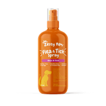Zesty Paws Flea & Tick Spray for Dogs, to Repel & Kill Flea & Ticks, 16oz Bottle