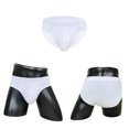 thumbnail image 2 of Men's Boxer Briefs Hairy Underwear Men Deliver Tomorrow Mens Size Small Briefs Mens Comfort Pouch Underwear Men for D under Shorts for Windbreaker Brief All Fashionable And White L, 2 of 4