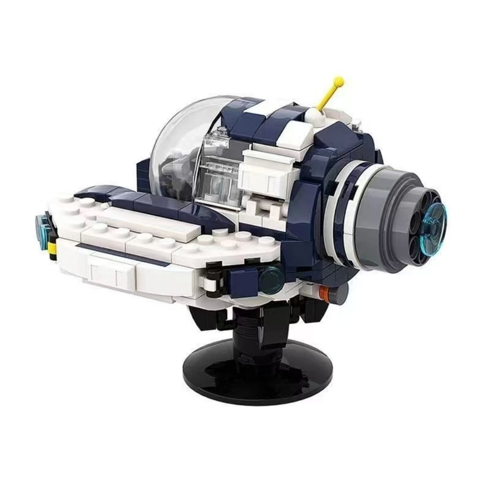 MOC Submarine Building Kit with Display Stand - 308pc Advanced Model for Adults 14+, DIY Deep Sea Explorer Desktop Decor