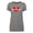 Heather Grey, variant on Valentine's Day Heart Breaker Shirt, Woman's T-shirts, Funny Valentine's Shirt - Broken Heart