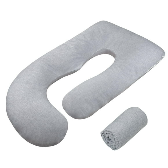 Funda de almohada de embarazo TANOFAR en forma de J para maternidad