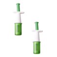 thumbnail image 1 of Oleegame 2PC Potato Fry Cutter 2 Grape Cutter Grape Slicer Grape Small Tomato Quarter Cutter Tool Green, 1 of 7