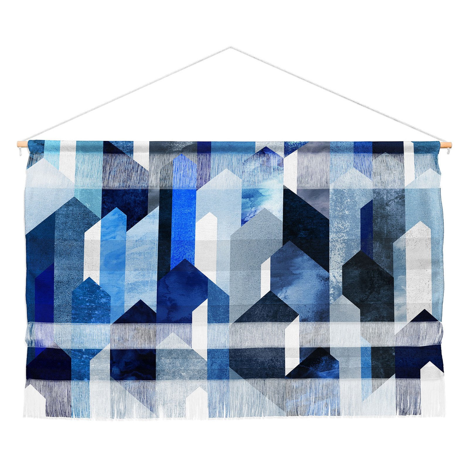 Deny Designs Elisabeth Fredriksson Crystallized Blue Wall Scroll ...