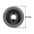 thumbnail image 2 of 8 X Dishwasher Universal Upper Basket Wheels (compatible With Electrolux Zanussi Aeg Favorit Juno Privileg, 2 of 5