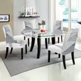 thumbnail image 6 of Chair Covers for Dining Room Set of 6 Stretch Dining Chair Covers Spandex Kitchen Chair Slipcovers Removable Washable Parson Chair Slipcovers(6Pcs,White Lines), 6 of 6
