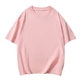 thumbnail image 6 of Bibifish Mens Oversized T-Shirts Solid Color Crew Neck Short Sleeve Soft Tshirts Basic Everyday Casual Tee Shirt, 6 of 6