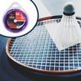 thumbnail image 4 of Soidarity Cuerda de raqueta de bádminton multicapa de 0,7mm de diámetro, volante antielasticidad, accesorios de equipo de línea de nailon, piezas de Ropa Deportiva, Zapatos Púrpura Soidarity OD002565-02B, 4 of 6
