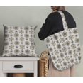 thumbnail image 5 of Soimoi polyester Crepe Fabric Snow Flakes Floral Fabric Prints By Yard 42 Inch Wide, 5 of 5