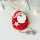 thumbnail image 4 of Adornos navideños Adorno para árbol de Navidad hecho de madera Adecuado para colgar muñecos de nieve de edad avanzada en habitaciones Salas de estar Exhibición Decoración para árbol de Navidad Decorac, 4 of 6