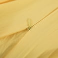 thumbnail image 4 of Sweet Home Collection Premium Quality Washed Crinkled Duvet Cover King Yellow, 4 of 6