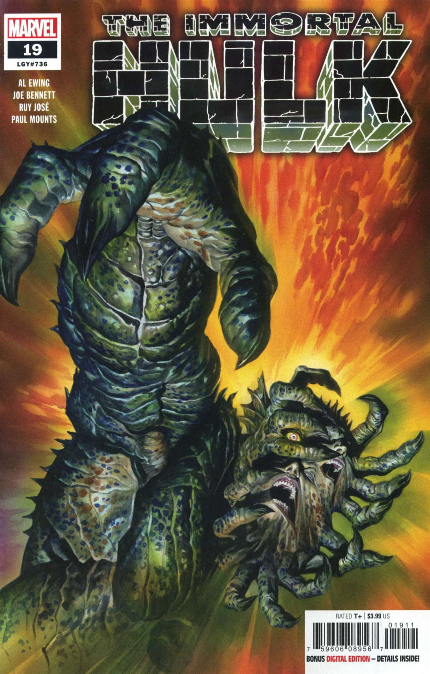 Cover of Immortal Hulk #19