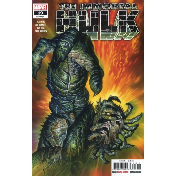 Immortal Hulk #19 VF ; Marvel Comic Book