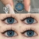 thumbnail image 3 of EYESHARE 2pcs Nuevo Color Lentes De Contacto Para Los Ojos Gris Lente Anual De La Moda Azul Maquillaje De, 3 of 4