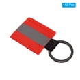 thumbnail image 3 of Uxcell Reflective Keychain Tags, 12 Pack Reflective Zipper Pulls for Backpack Dog Collar, Red, 3 of 6