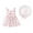Pink, variant on EnJoCho toddler Baby Kids Girls Sleeveless Floral Princess Dress Hat Outfits Little Children Girl Summer Trendy Dress Outfits Cute Dresses 1-2 Years