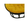 thumbnail image 3 of Blazing Needles 65-inch by 48-inch Solid Microsuede Double Papasan Cushion (Cushion Only - Chair Frame NOT Included) 93304-MS-LM, 3 of 4