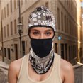 thumbnail image 2 of Unique Bargains 1 Pc Snake Pattern Balaclava Face Mask Dark Brown, 2 of 5