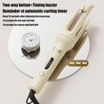 thumbnail image 4 of HUGFEGWE Rotating Curling Iron, Automatic Hair Curler Fast Heating Automatic Curling Iron with 4 Adjustable Temps for Hair Styling CJ25311-10267, 4 of 9