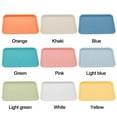 thumbnail image 6 of Plastic Pallet Nordic Rectangular Multiple Colors Food Bread Pan el Service Tray Household Storage Tray, 6 of 10