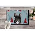 thumbnail image 2 of Winter Holiday French Bulldog Door Mat, 2 of 4
