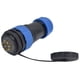 thumbnail image 1 of Conector impermeable tuerca trasera IP68 toma de corriente de aviación 380V 10A para Cable SP28, 1 of 8