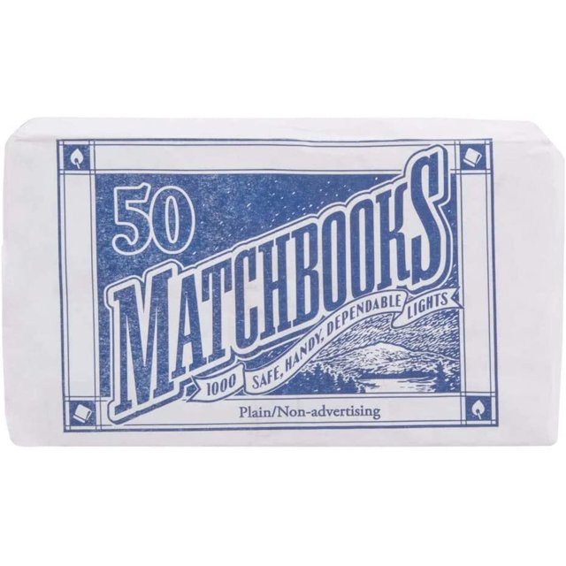 D.D. Bean & Sons 300 Matchbooks (6 Pack of 50 Matchbooks Each