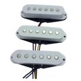 thumbnail image 3 of 1 de pastillas de cuello/medio/puente de bobina simple blancas para piezas de guitarra eléctrica Baoblaze Pastilla para guitarra eléctrica, 3 of 7