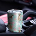 thumbnail image 4 of 30oz Cute Boxer Dog and Flowers Florals Tumblers Stainless Steel Tumbler with Lid and Straw,Vacuum Insulated Double Wall Travel Tumbler Cups Mug with Cleaning Brush for Coffee,Tea, 4 of 7