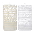 thumbnail image 2 of 80 Pockets Hanging Jewelry Organizer for Women, Storage Bag for Earrings Necklace Bracelet Ring Accessory Display Holder Box White, 2 of 7