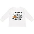 thumbnail image 3 of Inktastic I Watch Football with My Pappy Boys Long Sleeve Toddler T-Shirt, 3 of 5