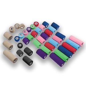 Sensi Wrap, Self-Adherent 1" x 5 yds Purple 30 per case