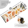 thumbnail image 5 of Yayeee Runner Rug for Bedroom 2'x6' Machine Washable Hallway Non Slip Mat, Coloful Leaves, 5 of 8