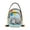 Colored Balloons, variant on Small Crossbody Bags for Women 15*21*8cm Leather Purses for Women Removable Strap with 3 Zipper Pocket Applicable to Birthday Gifts for Women,Crayon-style Baby Lamb